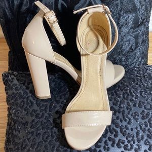 Cream colored heels
